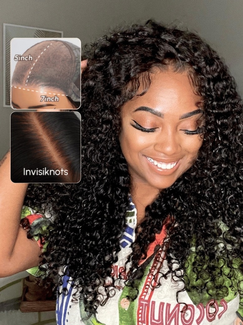 
        Nadula Natural Lace Frontal Wigs Jerry Curly Wig with Normal Edges or Curly Edges for Your Choice High Density 13x4 Virgin Human Hair Wigs    