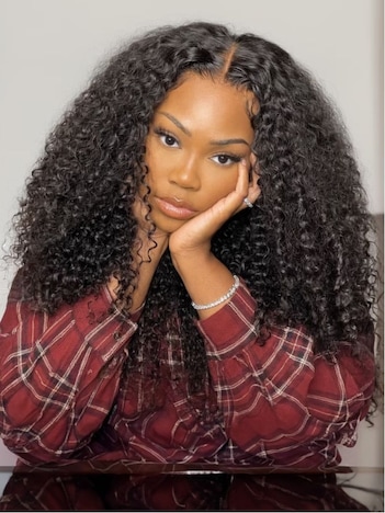 
        Nadula Natural Lace Frontal Wigs Jerry Curly Wig with Normal Edges or Curly Edges for Your Choice High Density 13x4 Virgin Human Hair Wigs    
