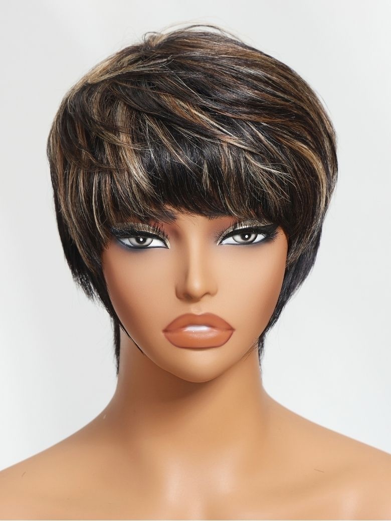 
        Nadula Clearance Sale Short Afro Curly Natural Black Beginner Friendly Glueless Wig    