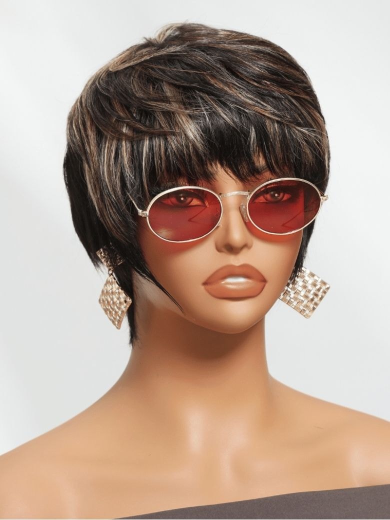 
        Nadula Clearance Sale Short Afro Curly Natural Black Beginner Friendly Glueless Wig    