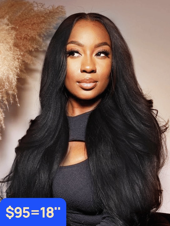 Nadula Flash Sale Lifesaver EasiContour™ V Part Loose Body Wave Lightweight Glueless Human Hair Wigs