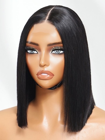 Nadula Silky Blunt Cut Glueless 2x6 Lace Closure Wig Shoulder Length Bob Wigs Pre Plucked & Bleached Lace Wigs2