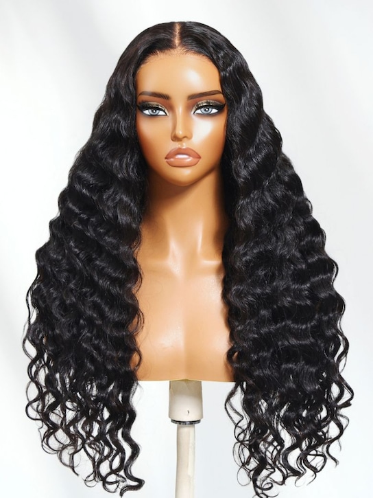 Nadula 7x5 Bye Bye Knots Natural Wavy And Loose Water Wave Wig Put On And Go Glueless Wig with Invisible Drawstring